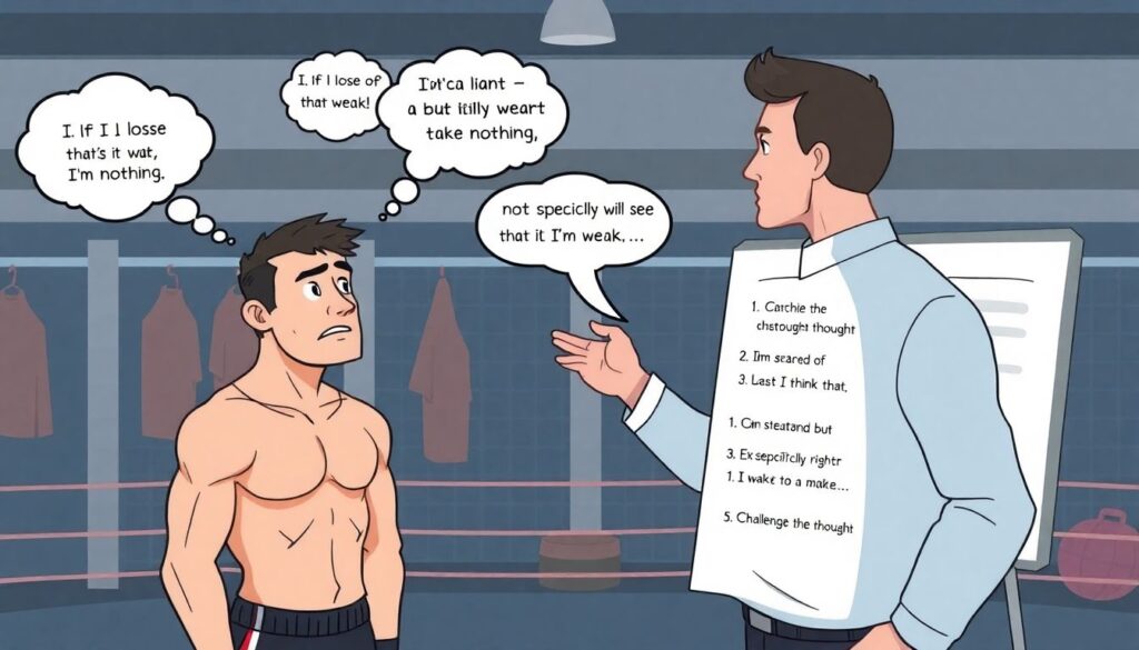 Психология выходов в клетку: как бойцы справляются со страхом и давлением - иллюстрация