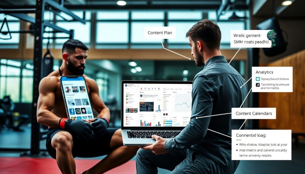 Роль социальных сетей и медийности в карьере бойца MMA - иллюстрация