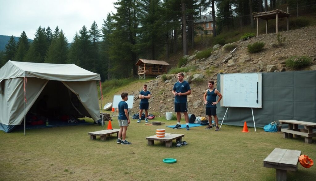 Скрытая сторона лагеря подготовки: как живут бойцы за 8 недель до боя - иллюстрация